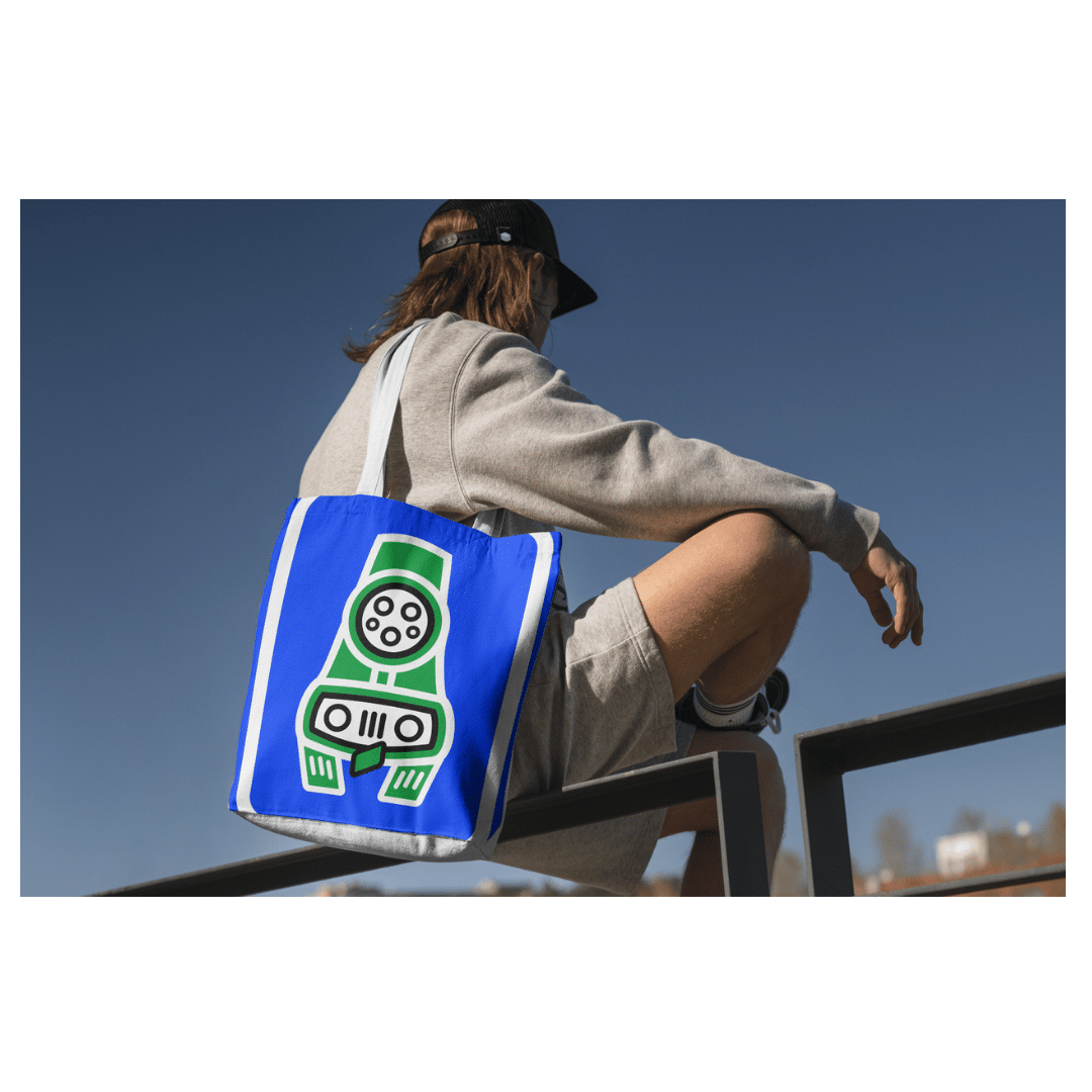 The Plugged In Ride JILLZ cloth enviro-bag