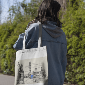 PLUGGED IN RIDE London tote