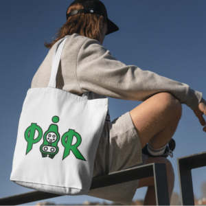 PLUGGED IN RIDE tote